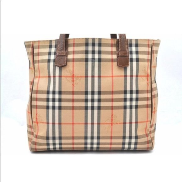 Authentic Burberrys Nova Check Canvas Bag - Picture 3 of 13